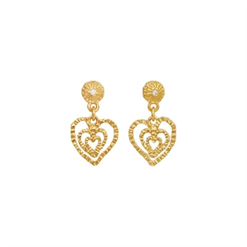 Maanesten - Sada Ohrringe aus 18kt. Vergoldet Silber