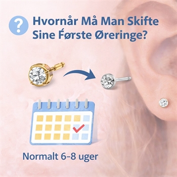 Wann darf man seine ersten Ohrringe wechseln?