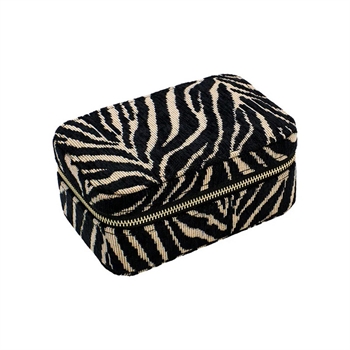Das mittelgroße Schmuckkästchen von Pico in der Farbe Black Zebra