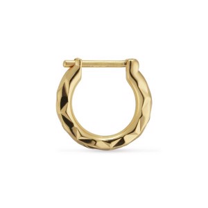 Winziger Rhombus-Ohrring von Jane Kønig in vergoldet silber TRE01SS2100-G