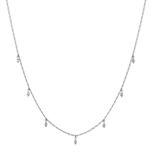 Maanesten - Una Halskette aus Silber 45 cm.