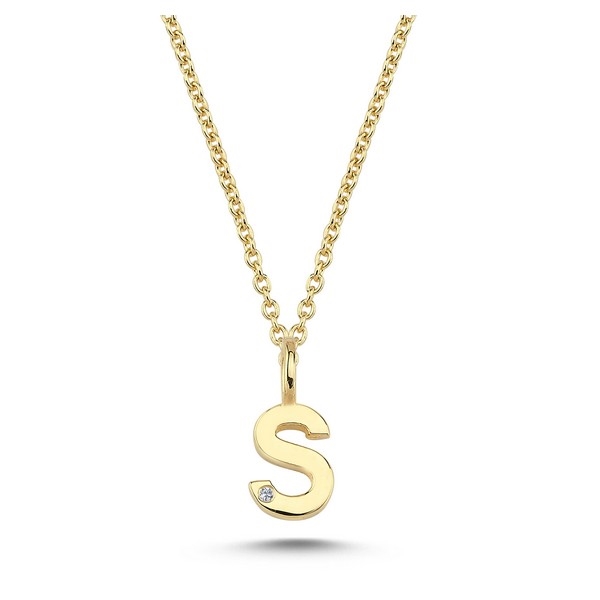 Cordelia Diamant-Anhänger aus 14 Karat Gold | V2136