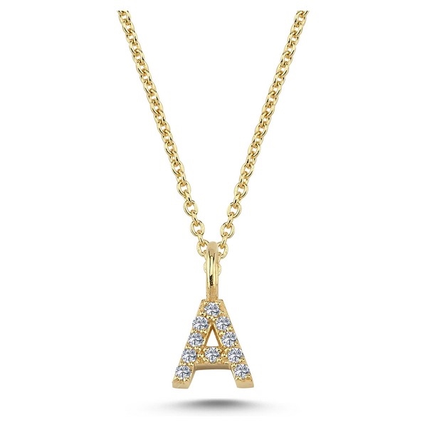 Cordelia Diamant-Anhänger aus 14 Karat Gold | V2136