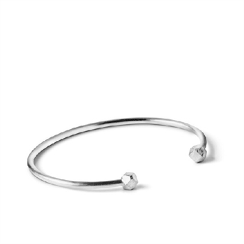 Einfache Perle armband in silber von Jane Kønig JKSBBSS19-S 2