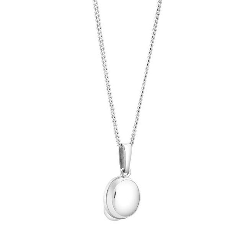 Siersbøl - Halskette in Silber mit Studentenhüte-Anhänger