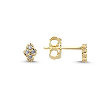 Lily - Ring aus 14 Karat Gold mit Diamanten von insgesamt 0,30 Karat