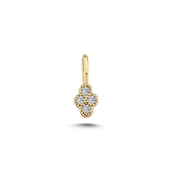 Lily - Ring aus 14 Karat Gold mit Diamanten von insgesamt 0,30 Karat