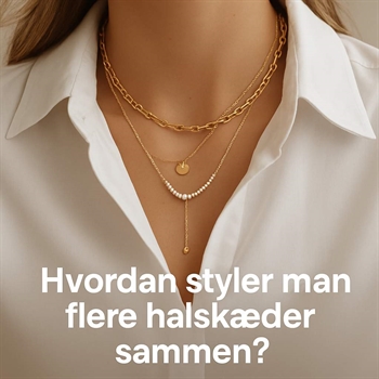 Wie stylt man mehrere Halsketten zusammen?