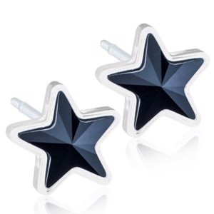 Blomdahl - Ohrring Star Jet Ø6 mm 15-0108-07