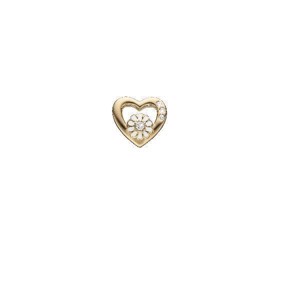 Christina Jewelry - Vergoldeter Anhänger Marguerite Love 650-G43