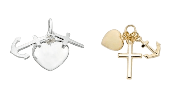 Handschmeichler Kreuz aus Speckstein Glücksbringer Taschenstein Geschenk Taufe