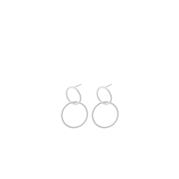 Doppelt gedrehte Ohrringe von Pernille Corydon | E-255-S