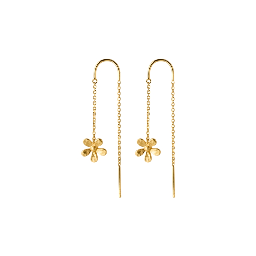 Pernille Corydon Wild Poppy Ohrringe in vergoldete silber