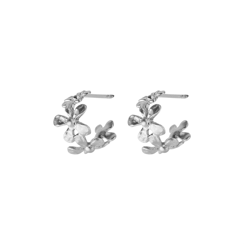 Pernille Corydon Wild Poppy Hoops in silber – Hier kaufen