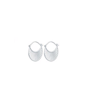 Pernille Corydon - Tageslicht-Ohrringe in Silber