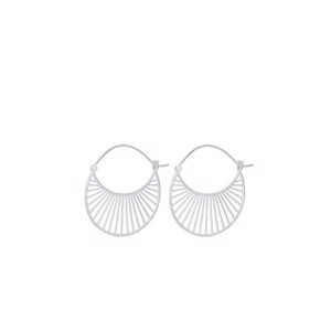 Pernille Corydon - Große Tageslicht-Ohrringe in Silber