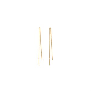 Pernille Corydon - Schlichte Ohrringe aus vergoldetem Silber