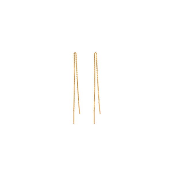 Pernille Corydon - Schlichte Ohrringe aus vergoldetem Silber
