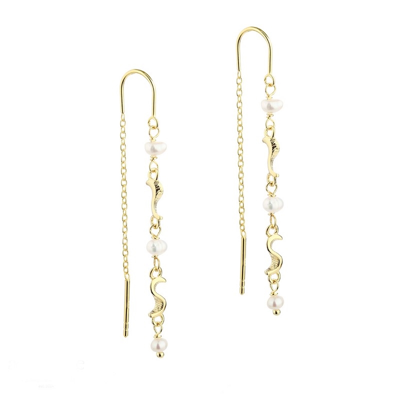 Aqua Dulce - Rhumba Eartread in vergoldetem Sterlingsilber