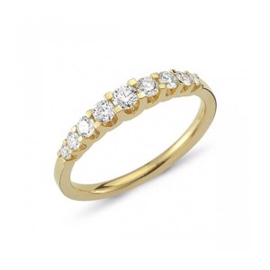 14kt Empire Diamantring in Gold mit insgesamt 0,50ct.