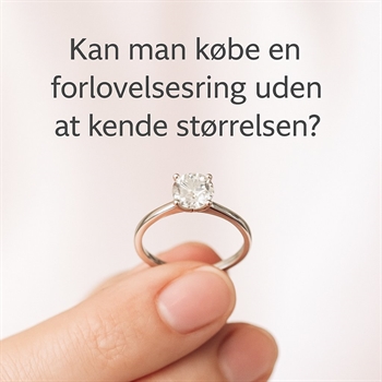 Kann man einen Verlobungsring kaufen, ohne die Größe zu kennen?