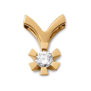 Eternity Anhänger aus 14 kt. Gold 0,05 - 0,50 ct - 148499