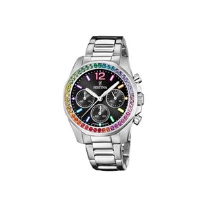 Festina Regenbogen Damenuhr mit Regenbogenstein | F20606/3