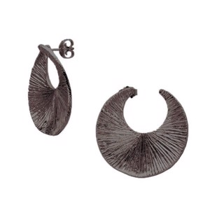 Dreamcatcher-Ohrringe in Schwarz Silber - Größe wählen