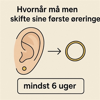 Wann darf man seine ersten Ohrringe wechseln?