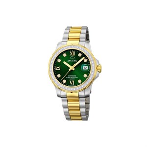 Jaguar - Lady Diver Uhr mit Armband in bicolor m grünJ893/3