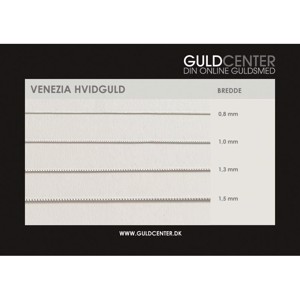 Venezia weißgold halskette aus 14 kt von BNH. SPARE 15%