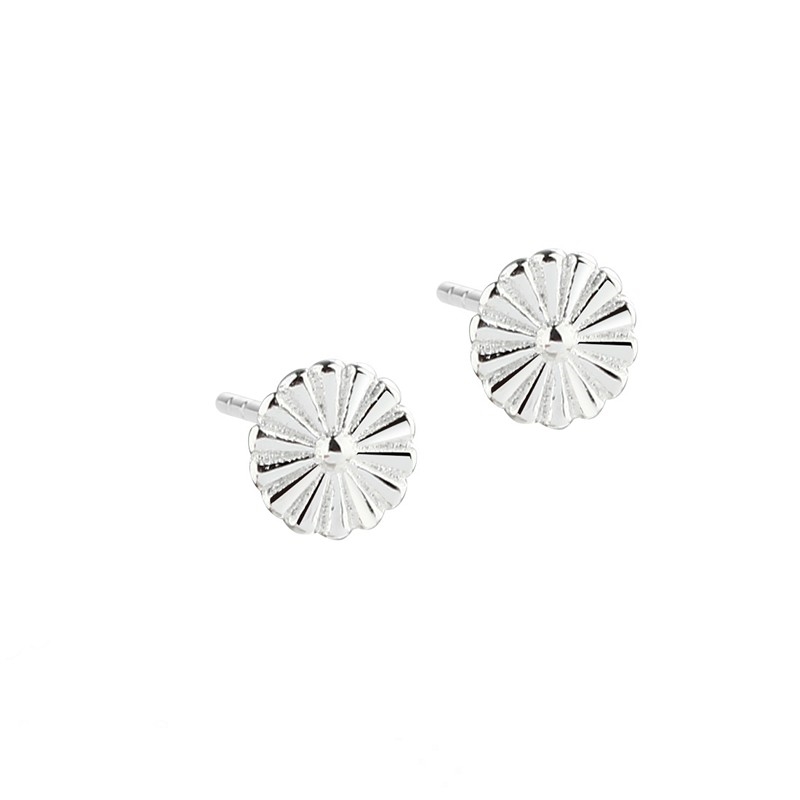 Aqua Dulce - Peachy Earhook in vergoldetem Sterlingsilber