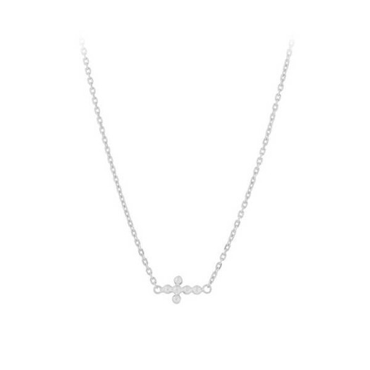 Pernille Corydon - Kreuz-Halskette. Silber
