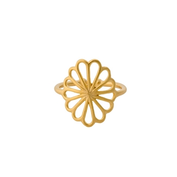 Small Bellis vergoldeter ring  Pernille Corydon r-326-gp