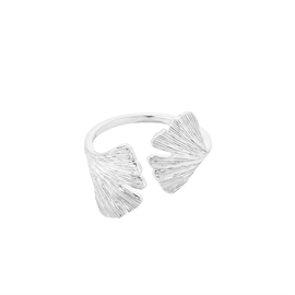 Biloba-Ring in silber von Pernille Corydon | R-343-S