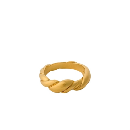 Hana ring aus vergoldetem silber von Pernille Corydon r-466-gp