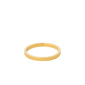 Pernille Corydon - Meeresreflexion vergoldeter ring  silber r-484-gp