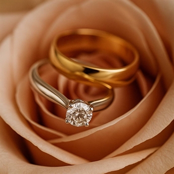 Was ist der Unterschied zwischen einem Verlobungsring und einem Ehering?