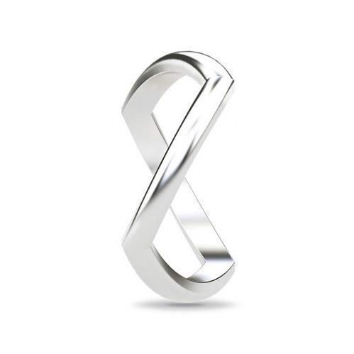 Spinning jewelry Silberring - CROSSING PATHS