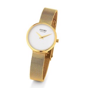 STORY watch - Armbanduhr aus vergoldetem Stahl 1904602
