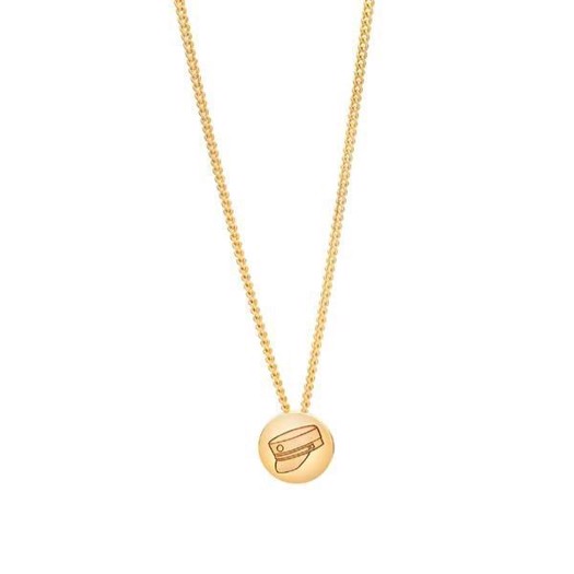 Studentenkette vergoldetes Silber mit Studentenmütze