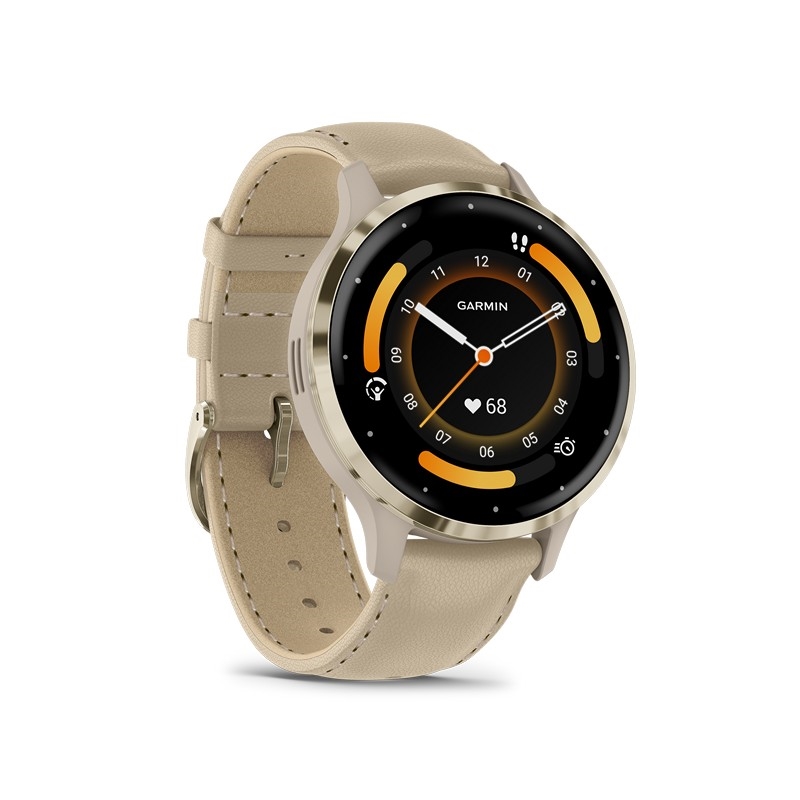 Venu 3S Soft Gold Uhrenlünette von Garmin 010-02785-55