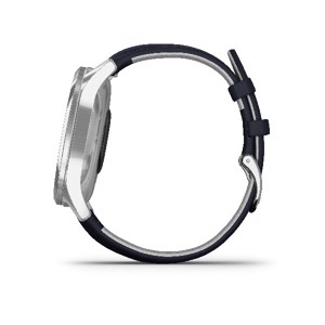 Garmin - Vivomove Luxe, WW Smartwatch mit Lederarmband