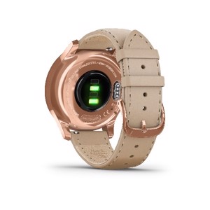 Garmin - vivomove Luxe WW intelligente Uhr mit Leder 010-02241-01