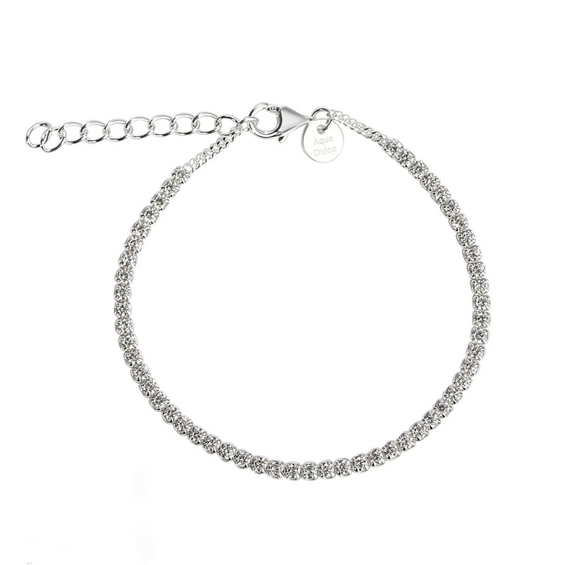 Aqua Dulce - Jasmin Armband in vergoldetem Sterlingsilber