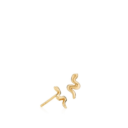 Petit Snake Ohrring in vergoldete von Sistie z1178gs