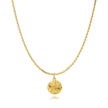 Beach-Halskette in vergoldetem Sterlingsilber